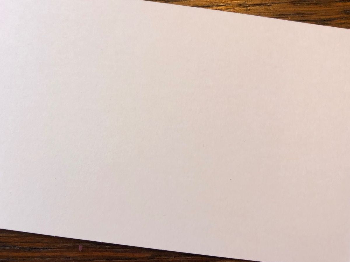 House of Paper 12x12 Knight Ivory Smooth Cardstock
