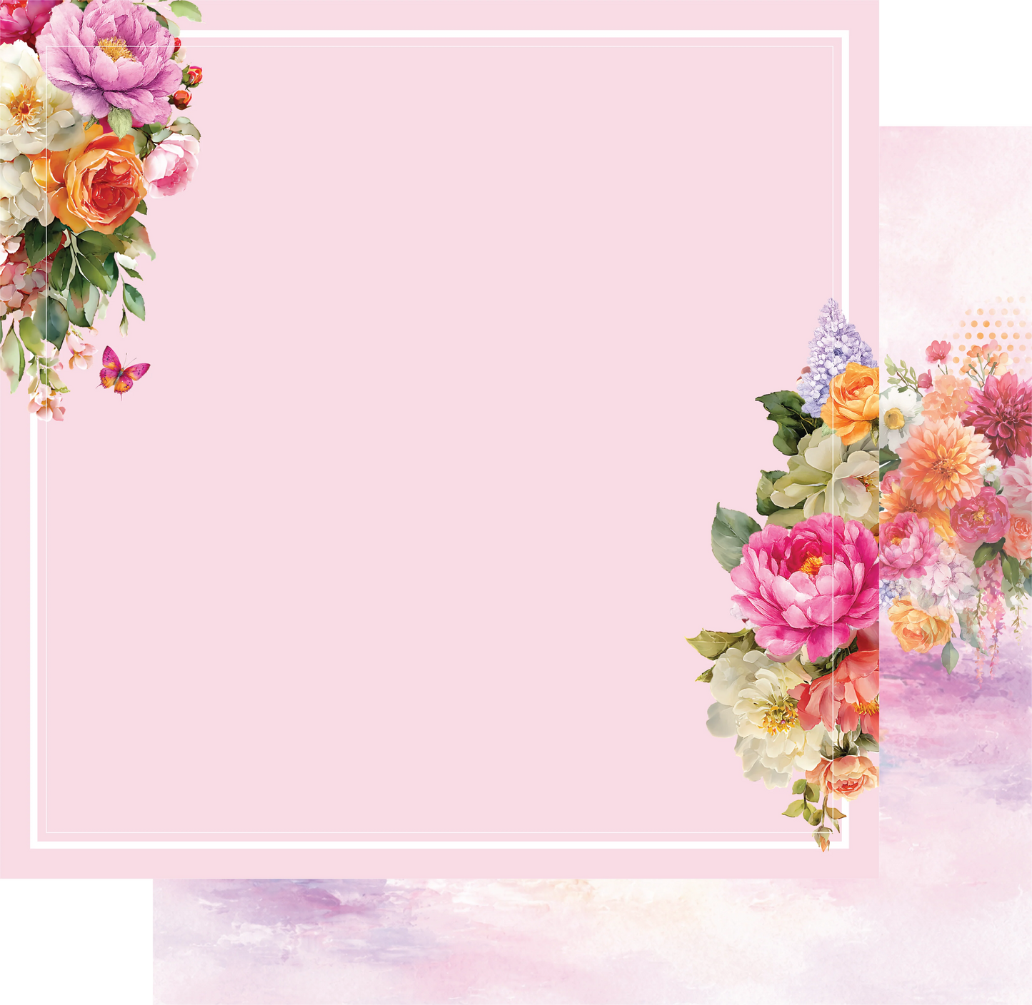 Uniquely Creative 12x12 Double Sided Paper- Oh So Lovely- Oh Sweetie