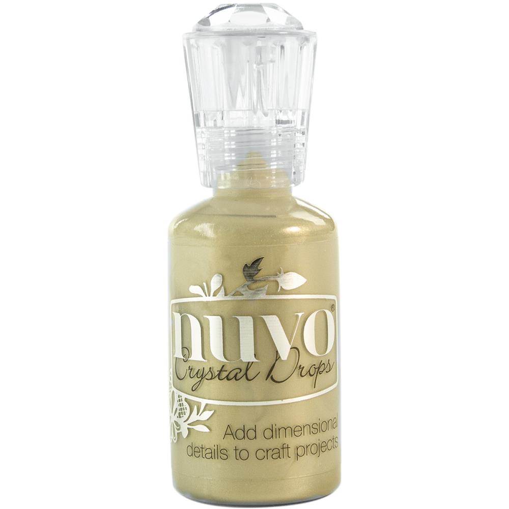Nuvo Crystal Drops Metallic - Pale Gold