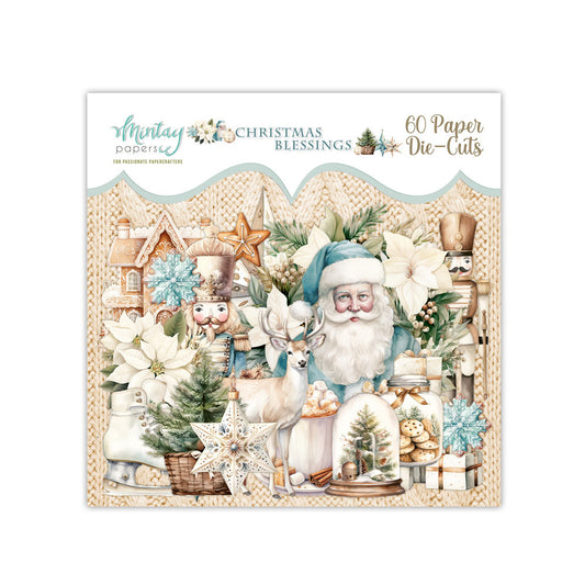 Mintay Papers Embellishment Pack - Christmas Blessings 60 Pk