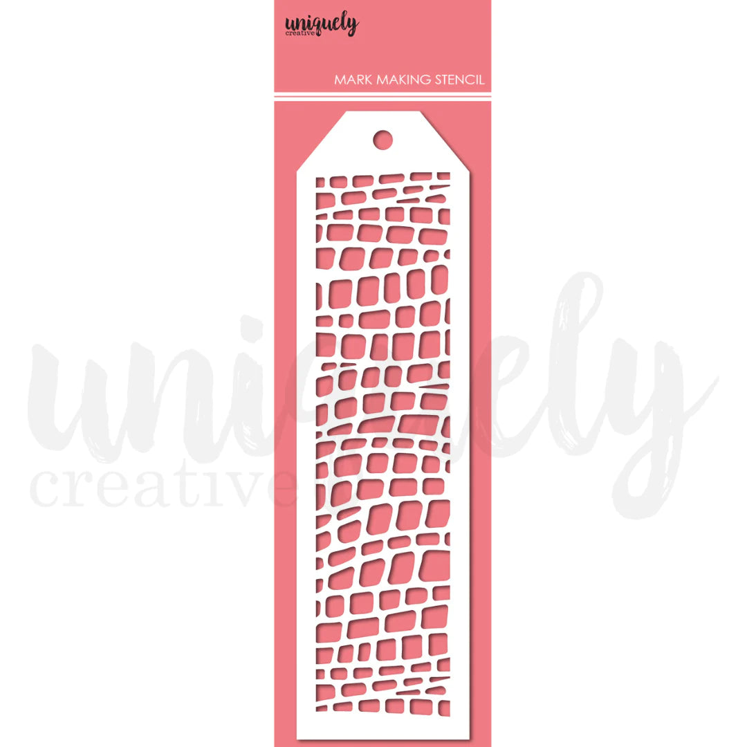 Uniquely Creative Mark Making Stencil -Sienna Stencil