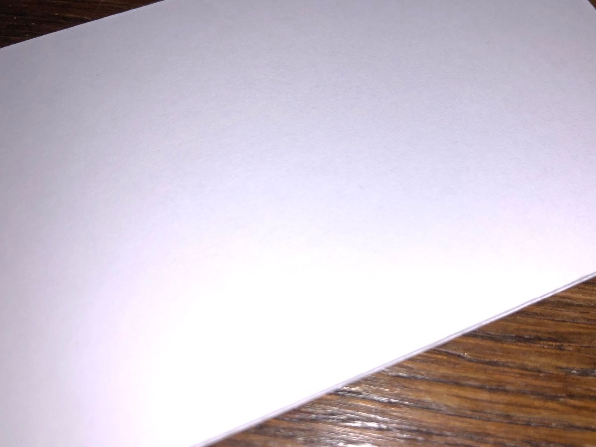 House of Paper A4 210gsm Smooth White Cardstock.