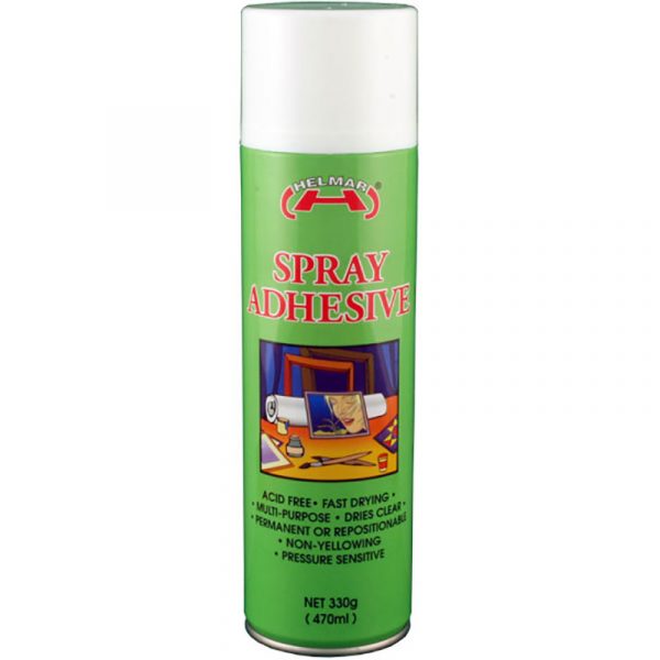 Helmar Acid Free, Fast Drying Spray Adhesive- 330gm