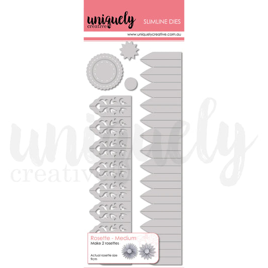 Uniquely Creative Metal Die - Rosette Medium Set of 6