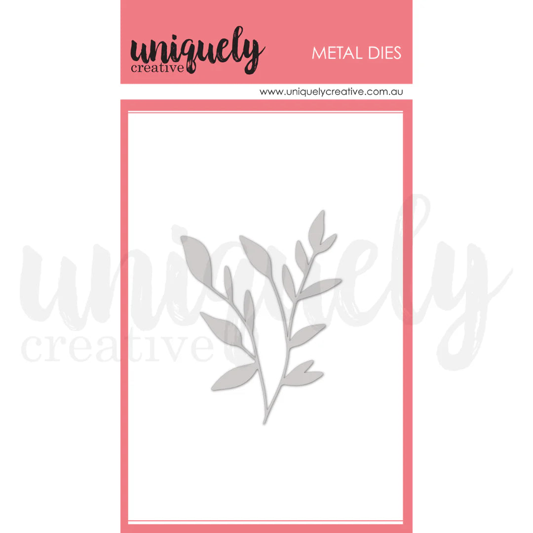 Uniquely Creative Metal Dies- Branch with Leaves