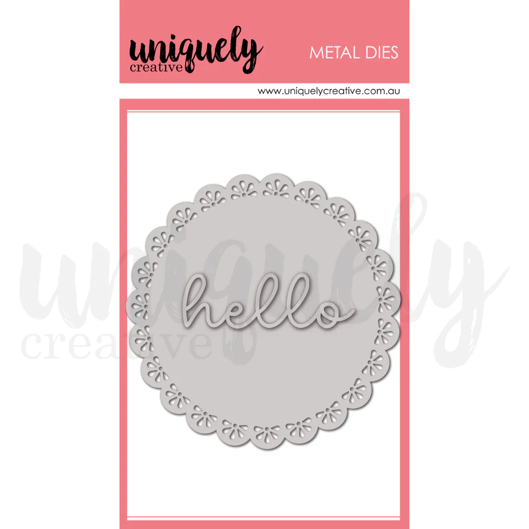 Uniquely Creative Metal Die- Delicate Doily