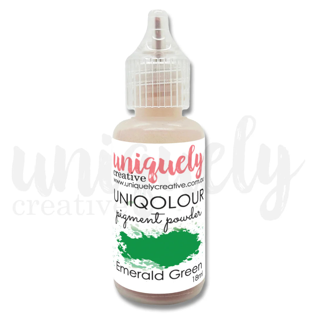 Uniquely Creative Uniqolour Pigment Powder- Emerald Green