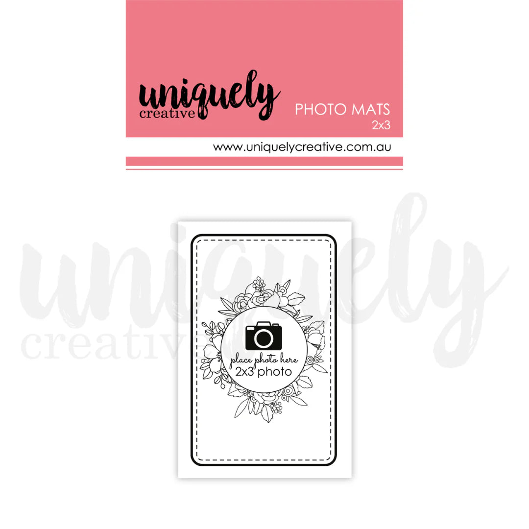 Uniquely Creative Photo Mats- 2x3