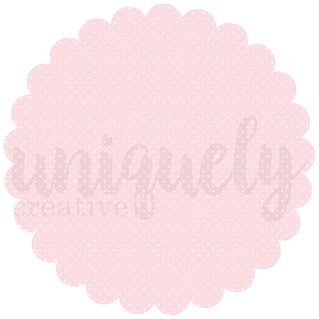 Uniquely Creative Scalloped Decorative Base Layer
