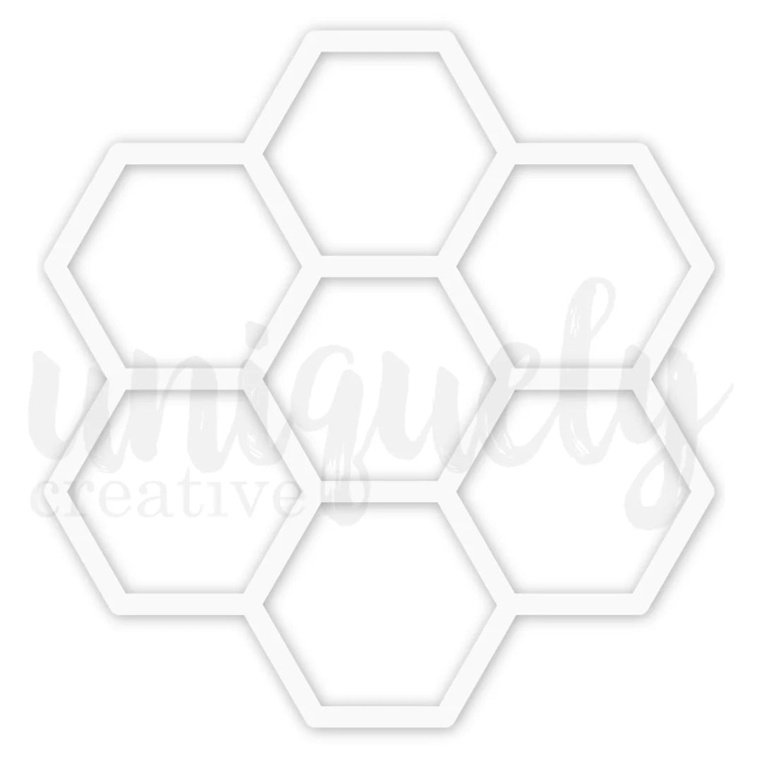 Uniquely Creative Sweet as Honey Overlay- Honeycomb