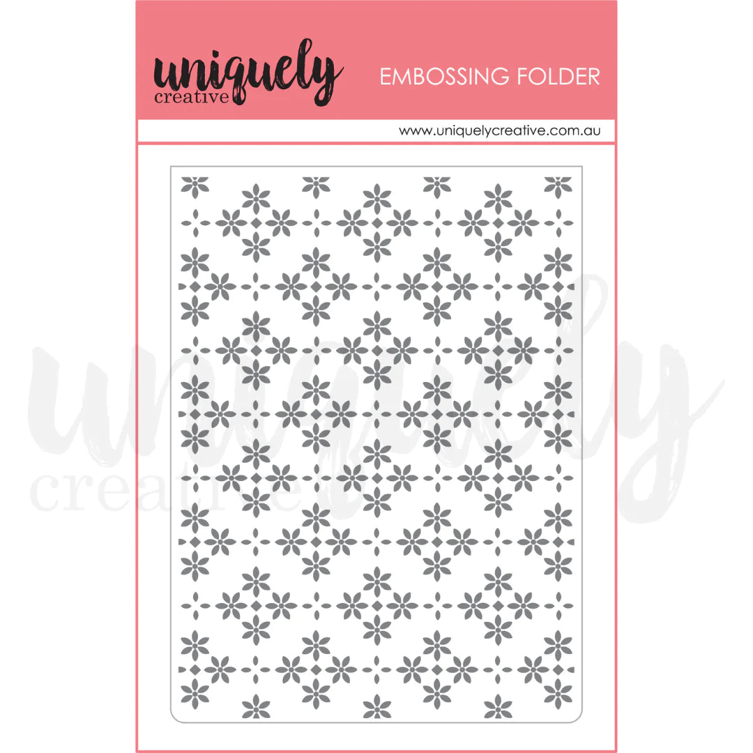 Uniquely Creative Embossing Folder - Extraordinary