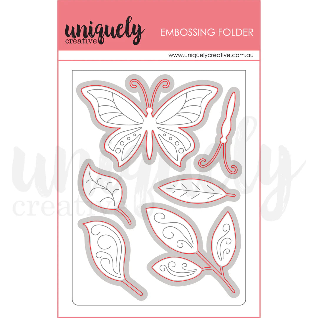 Uniquely Creative Cut & Emboss Folder- Butterfly Breeze