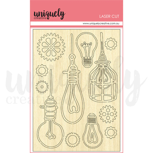 Uniquely Creative Laser Cut - Steampunk Graffiti