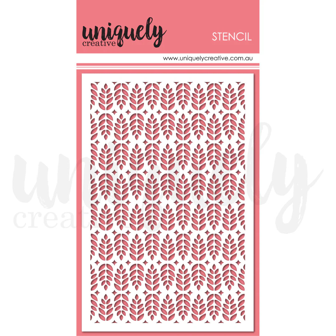 Uniquely Creative Stencil- Festive Tidings