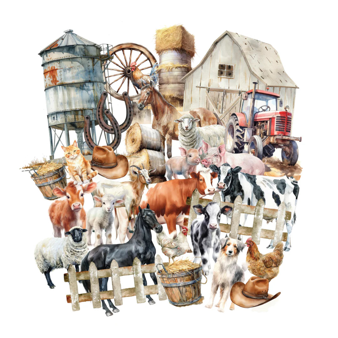 Uniquely Creative- Essential Ephemera- On The Farm Ephemera