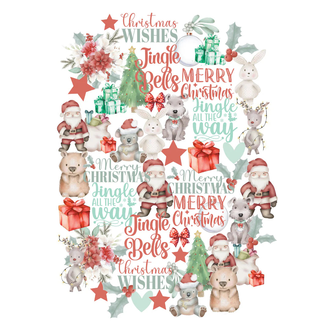 Uniquely Creative Card Making Creative Cuts- Mint & Mistletoe