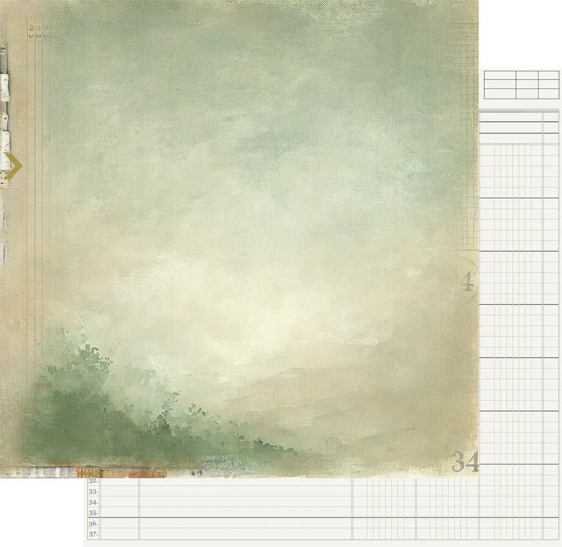 Uniquely Creative 12x12 Double Sided Paper - Field Notes- Northline