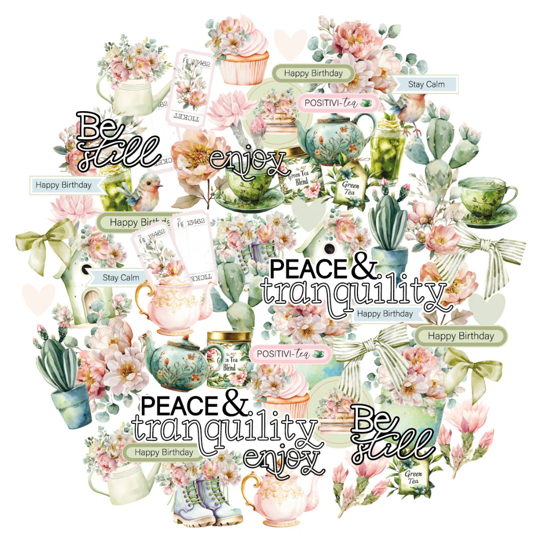 Uniquely Creative Creative Cuts- Tea & Tranquility