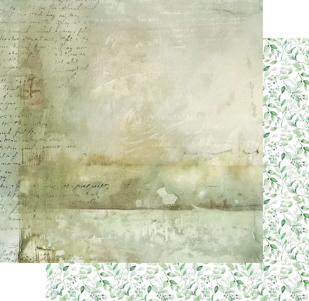 Uniquely Creative 12x12 Double Sided Paper- Delighted Curiosities- The Botanist's Journal