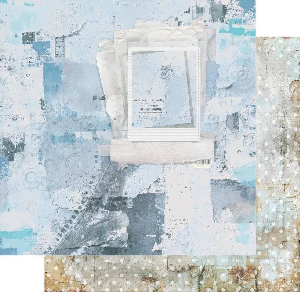 Uniquely Creative 12x12 Double Sided Paper- Wings & Wheels- Next Exit