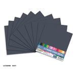 Couture Creations 12x12 Premium Textured Cardstock - Navy