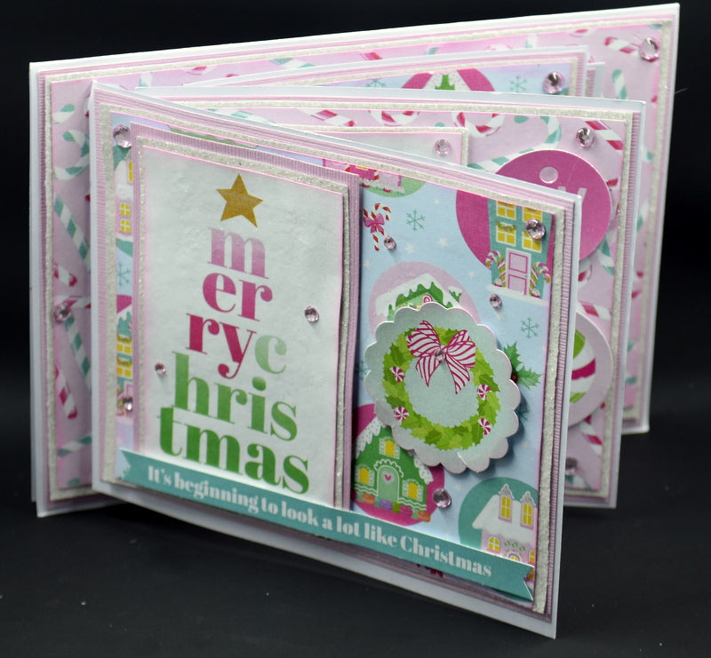 TK Paper Boutique Ready to Assemble Card Making Kit - Christmas Waterfall Cards