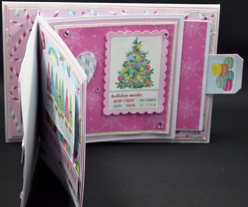 TK Paper Boutique Ready to Assemble Card Making Kit - Christmas Waterfall Cards
