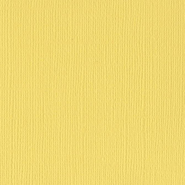 Bazzill 12x12 Mono Cardstock - Lemonade