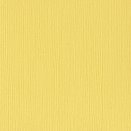 Bazzill 12x12 Mono Cardstock - Lemonade