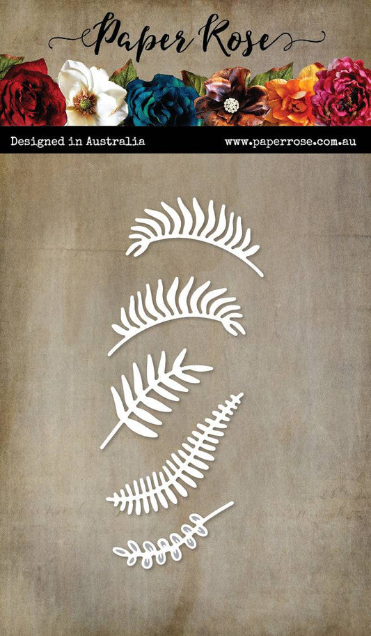 Paper Rose Studio Metal Dies- Ferny Foliage Metal Die