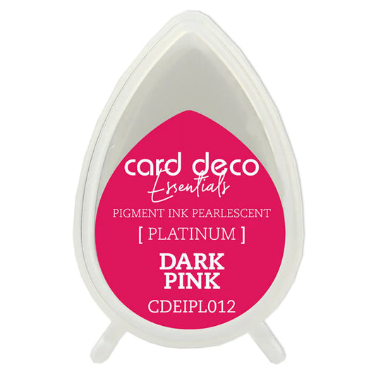 Couture Creations Card Deco Pigment Ink Pearlescent Tear Drop - Dark Pink