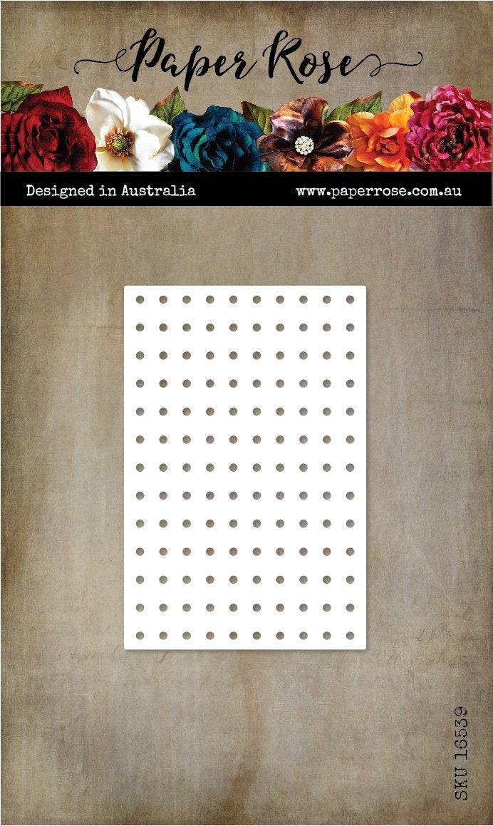 Paper Rose Studio Metal Die - Pegboard