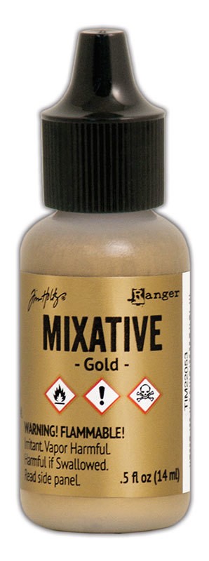 Ranger Tim Holtz Mixatives- Gold 14 mls