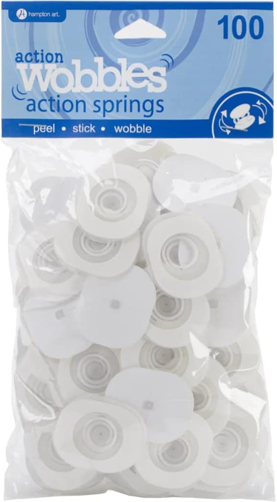 TK Paper Boutique Embellishments- Wobblers-Self Adhesive Springs
