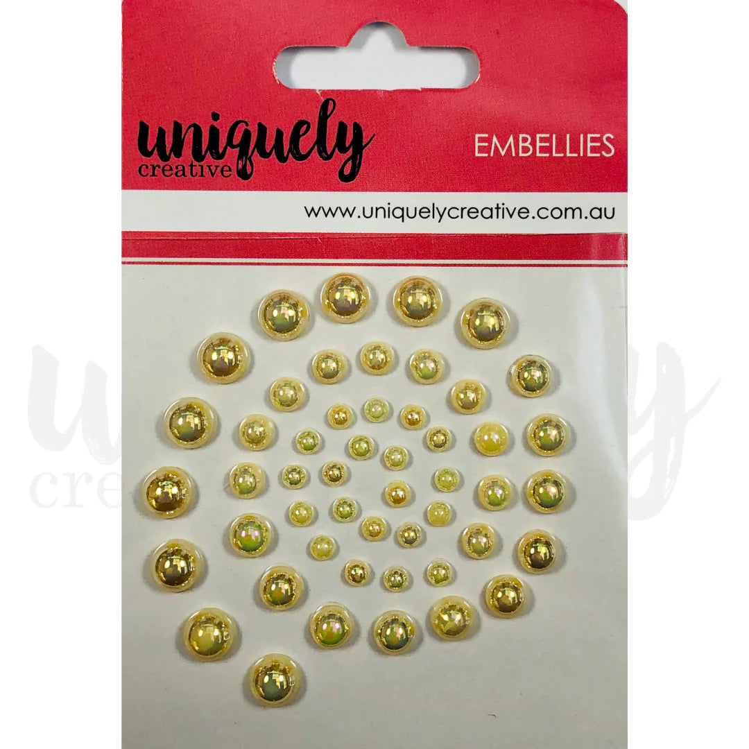 Uniquely Creative Embellies Champagne Pearls