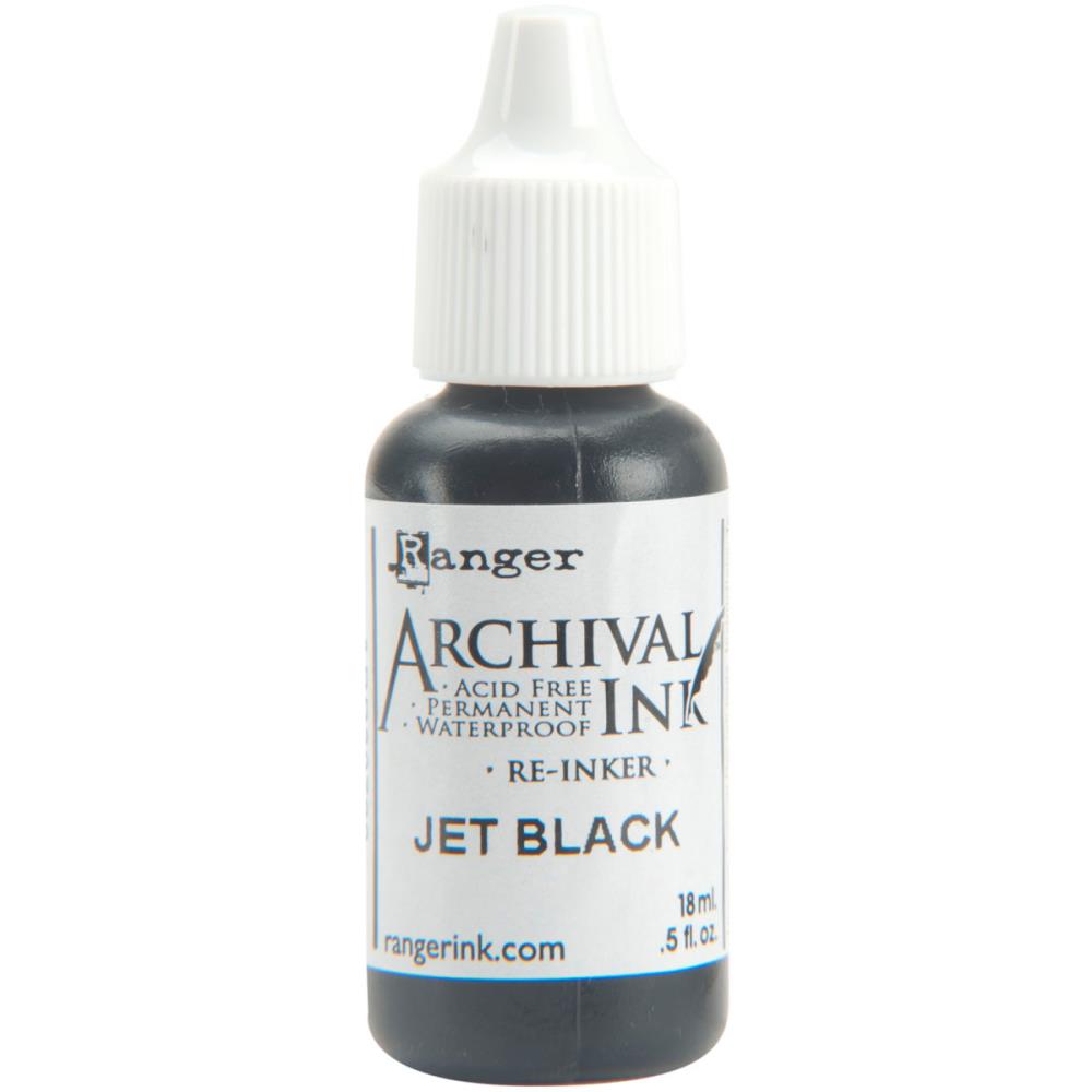 Ranger Archival Ink Pad Reinker- Jet Black.