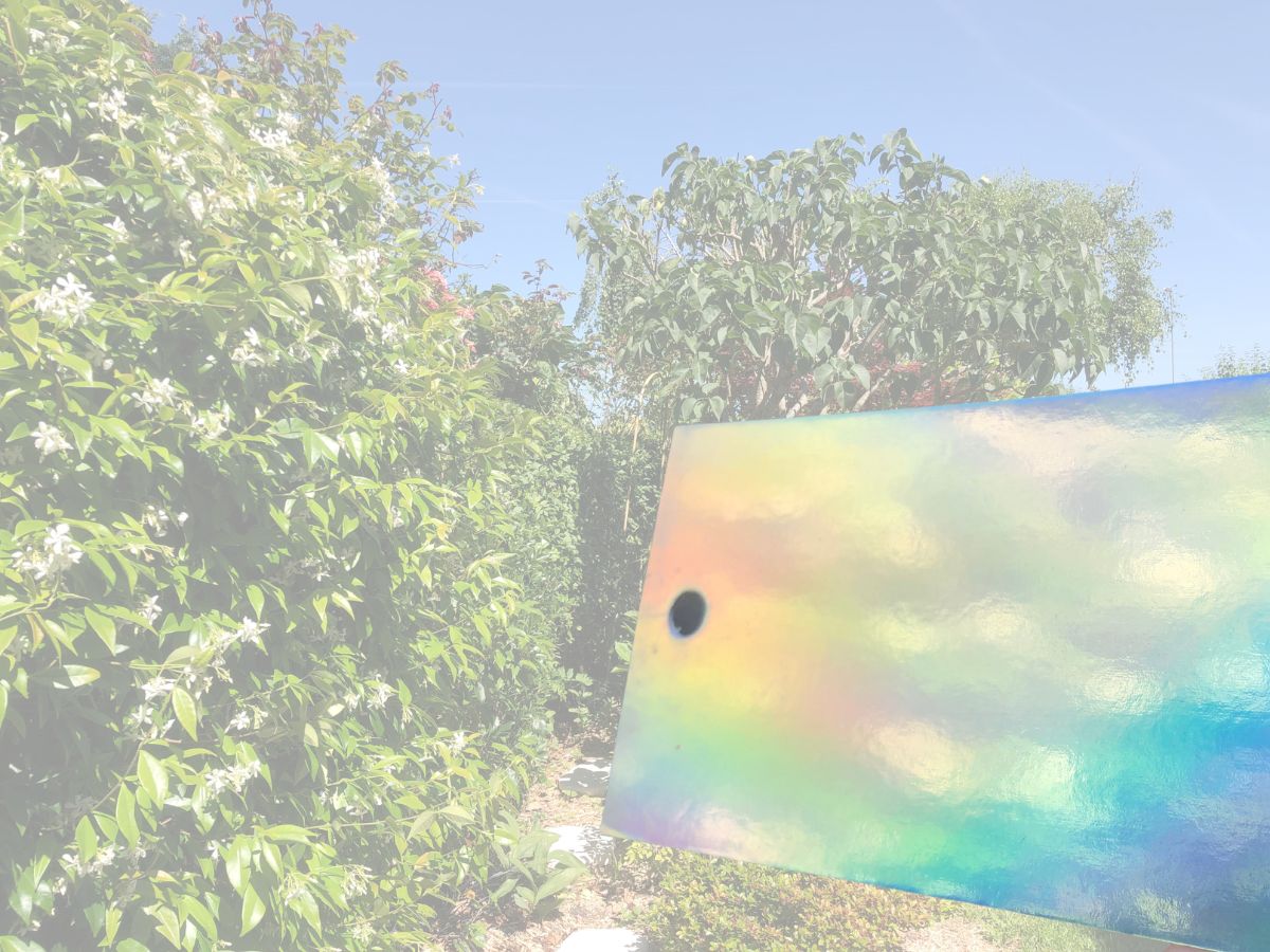 House of Paper 12x12 Mirror Board Cardstock 325gsm -Silver Holographic