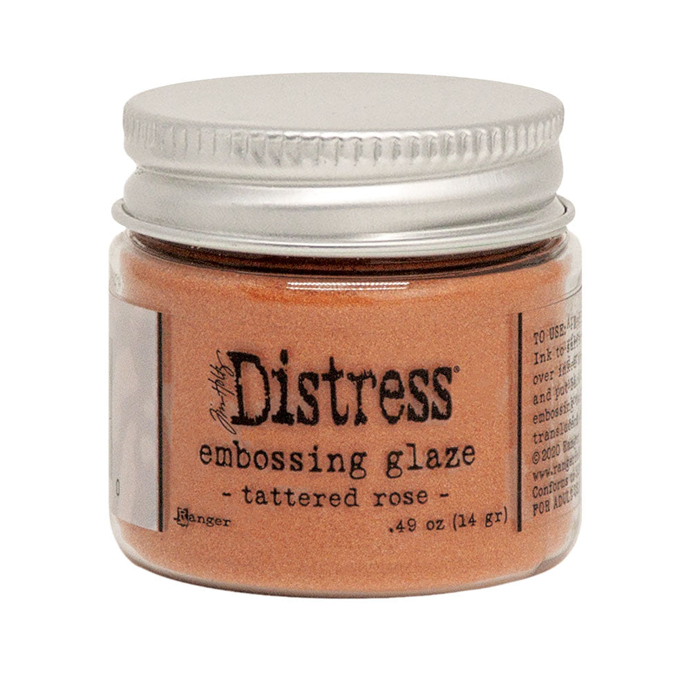 Ranger Tim Holtz Distress Embossing Glaze - Tattered Rose