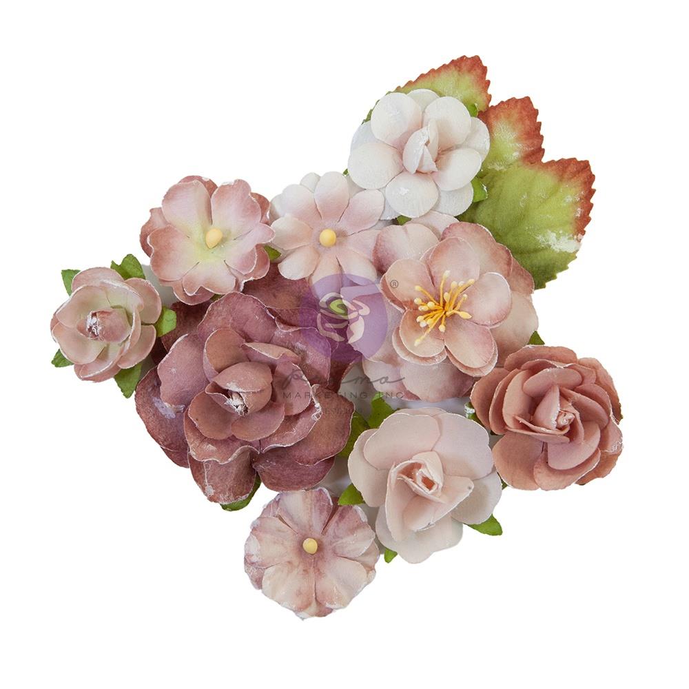 Prima Marketing Paper Flowers - Sharon Viv 12p