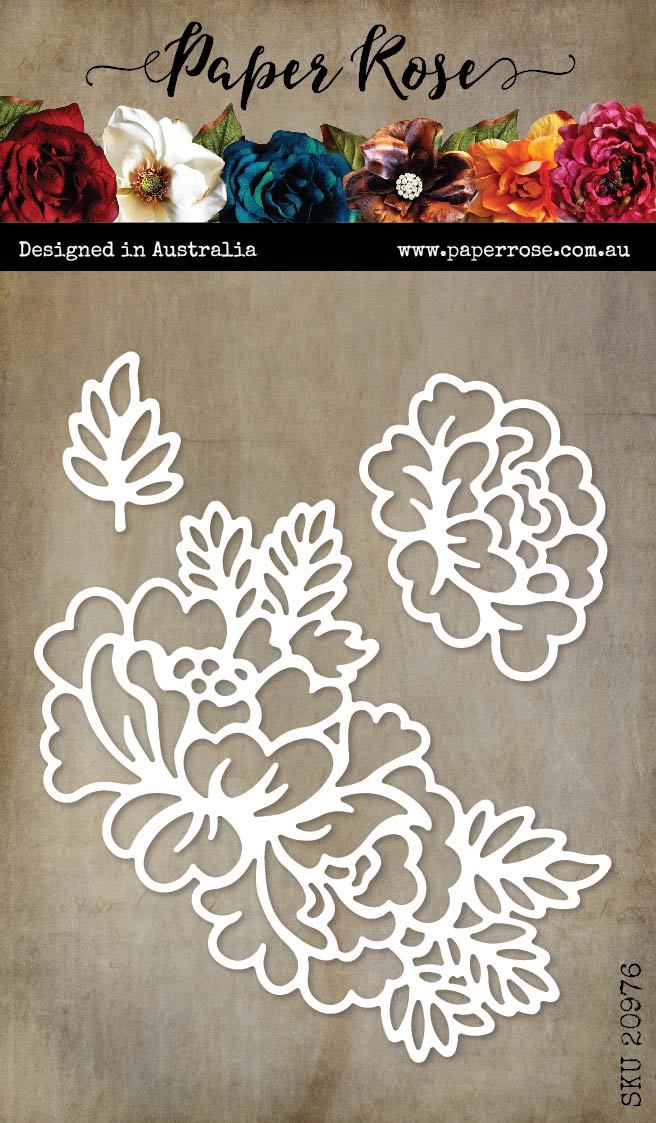 Paper Rose Studios Metal Dies- Spring Bloom Die
