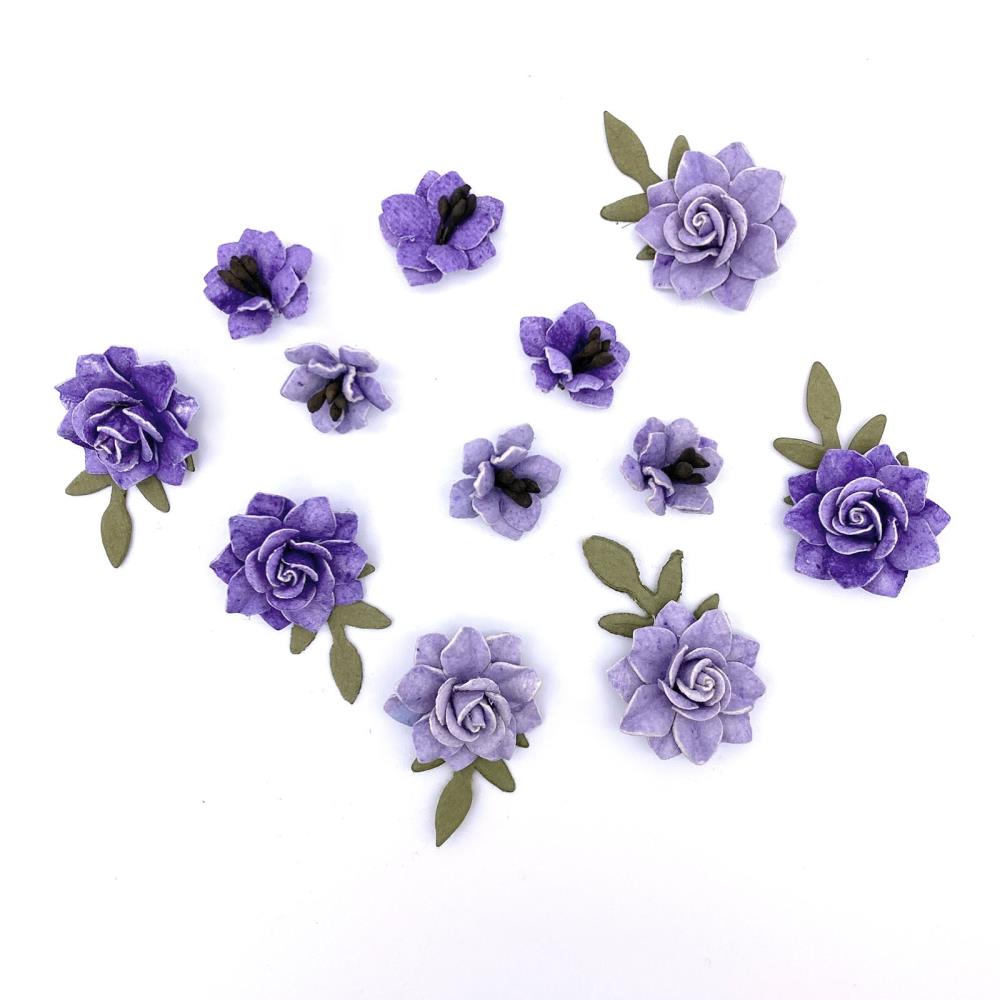 49 & Market Florets Handmade Paper Flowers -12pcs Kismet
