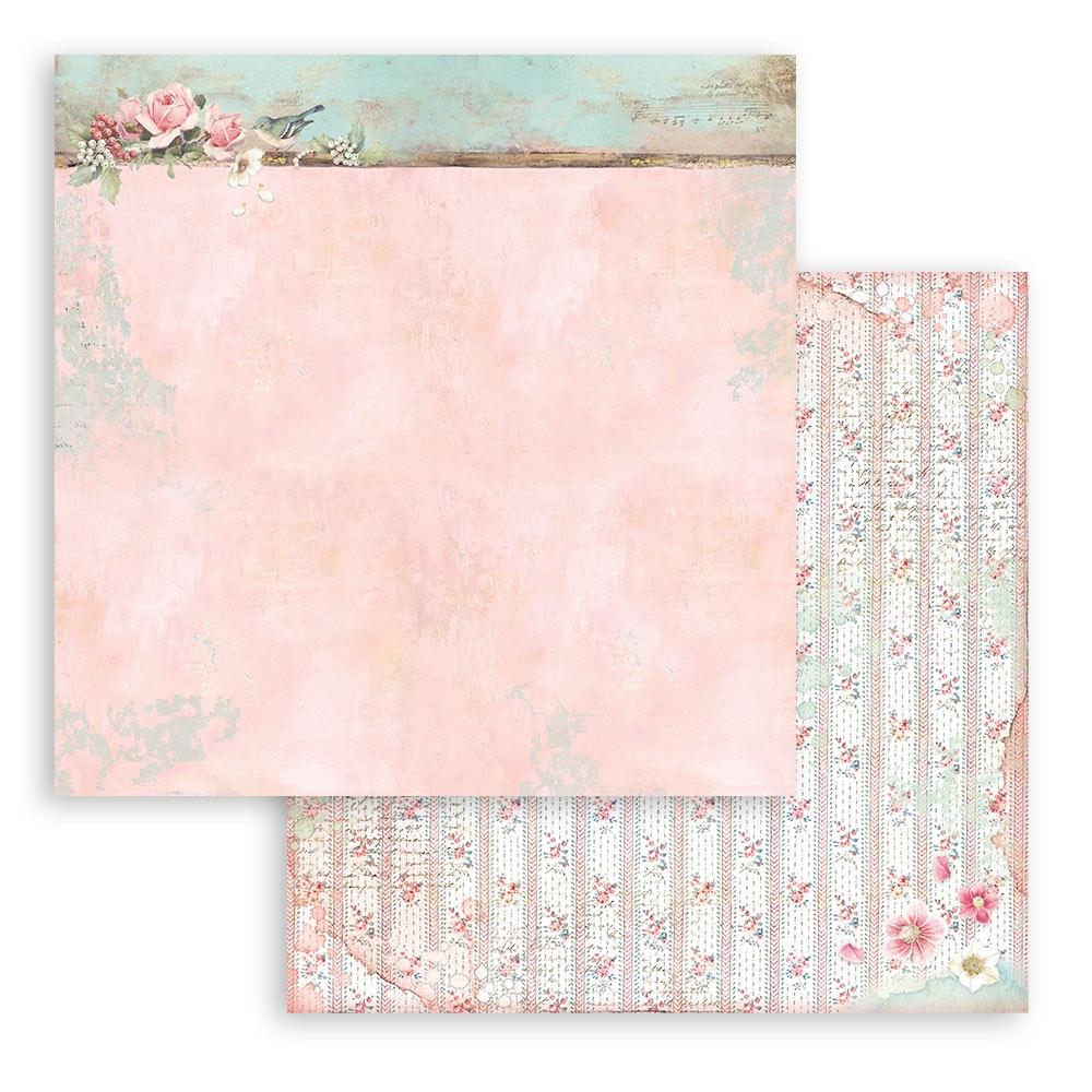 Stamperia 8x8 Double Sided Paper Pad - Sweet Winter