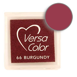 Tsukineko Versa Color Mini Ink Pad - Burgundy