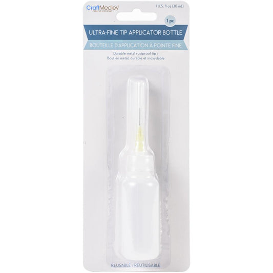 Craft Medley Fine Tip Applicator Bottle - 1 Fl Oz (30mls)