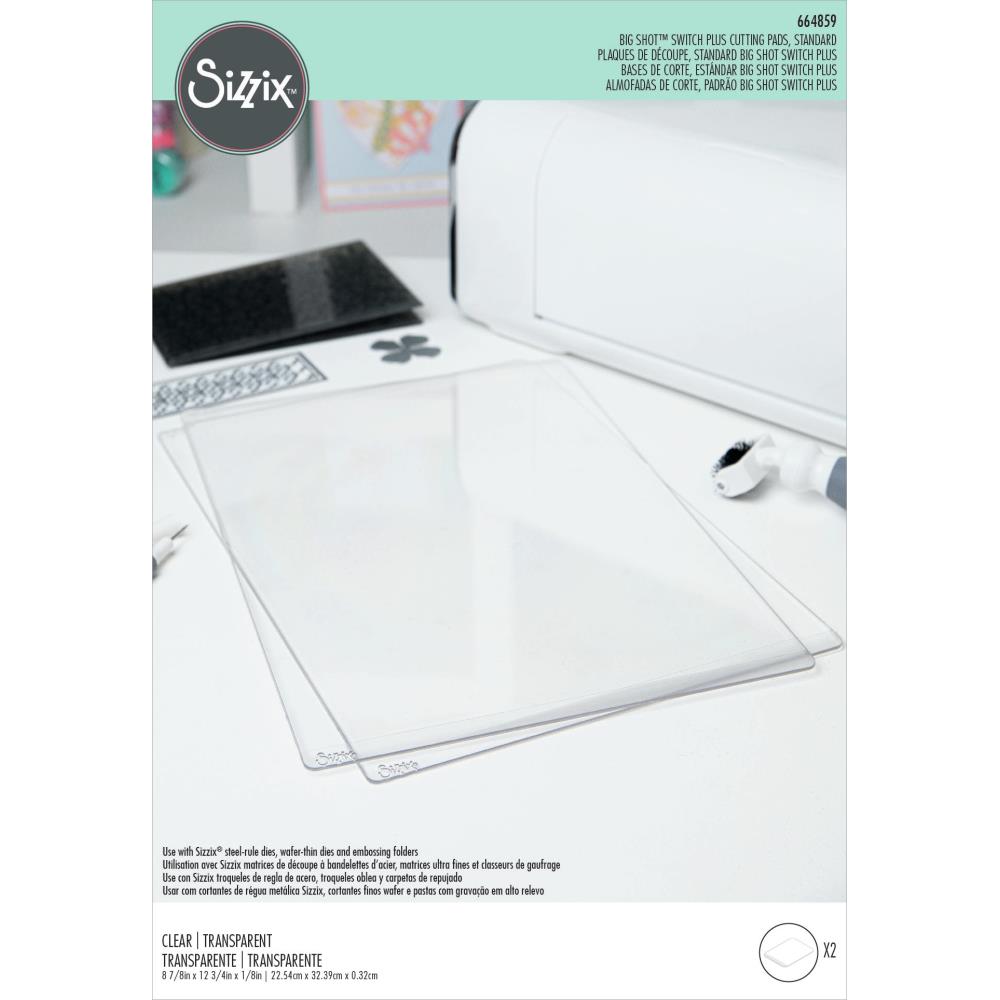 Sizzix Big Shot Switch Plus Cutting Pads- 1 Pair
