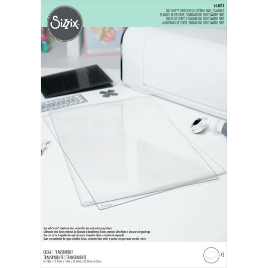 Sizzix Big Shot Switch Plus Cutting Pads- 1 Pair