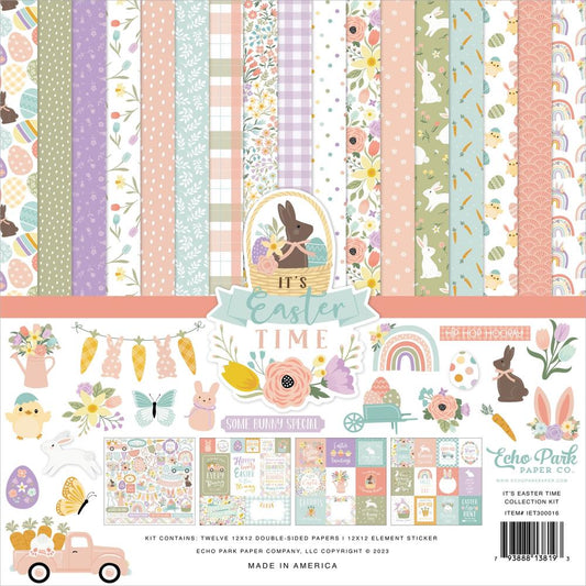Echo Park 12x12 Double Sided Paper Pack - It's Easter Time