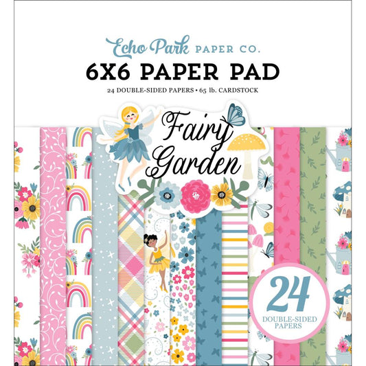 Echo Park 6x6 Paper Pad - Fairy Garden