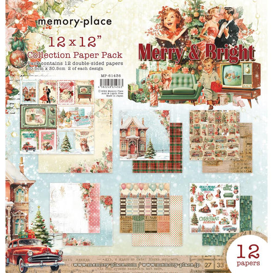 Memory Place 12x12 Collection Pack - Merry & Bright