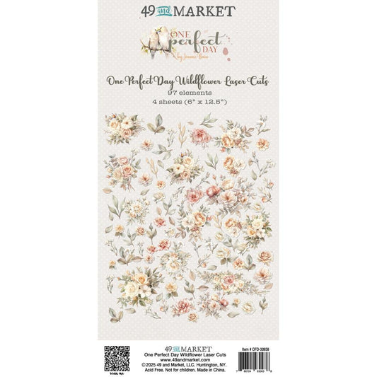 49 and Market Laser Cut- One Perfect Day- Wildflowers